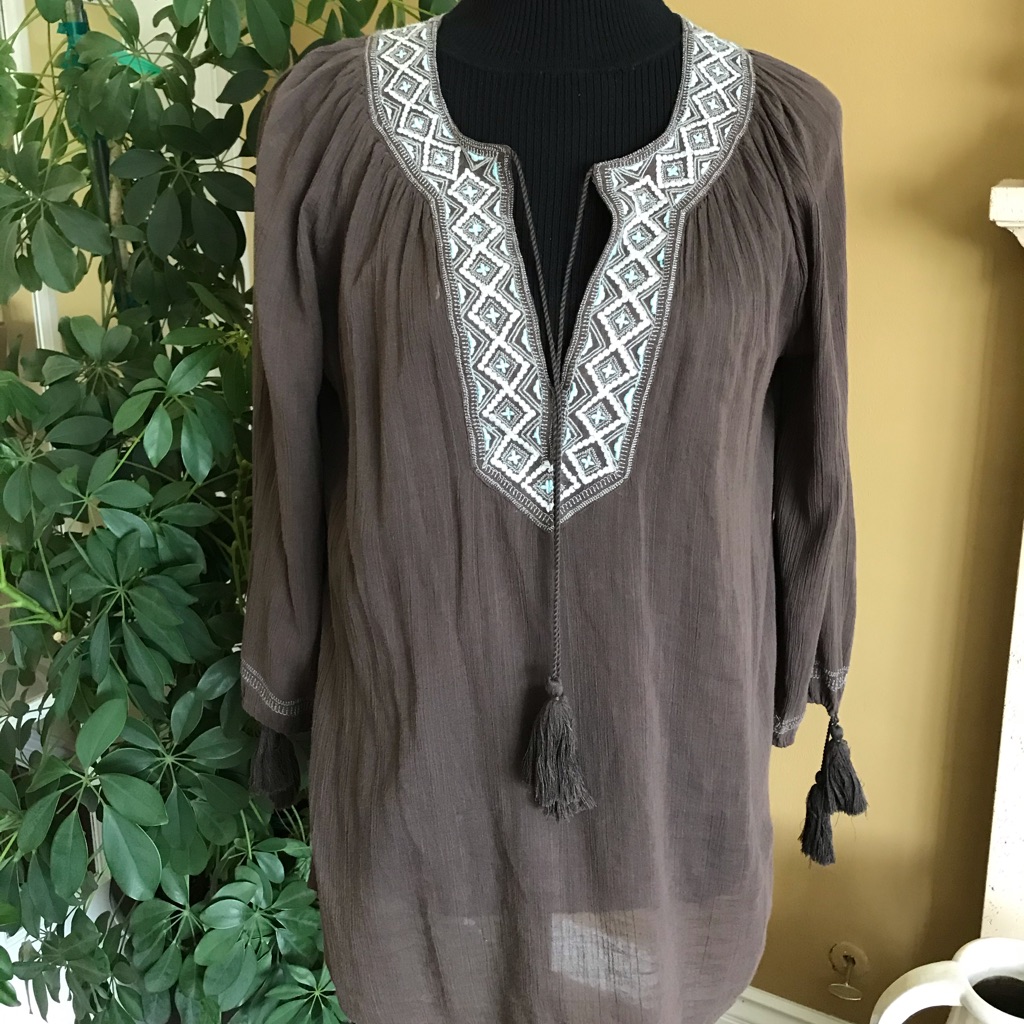 Joie Boho Cotton Blouse